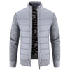NordicWarm™ - Cosy winter knitted waistcoat - Light grey / M