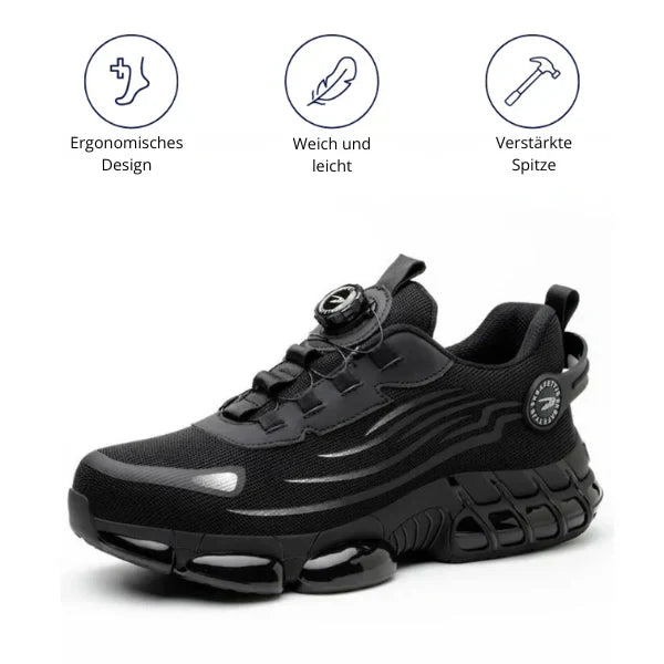 Holger - Orthopaedic safety shoes S3 - Black / 36