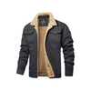 Jasper™ | Warm bomber jacket - Grey / S