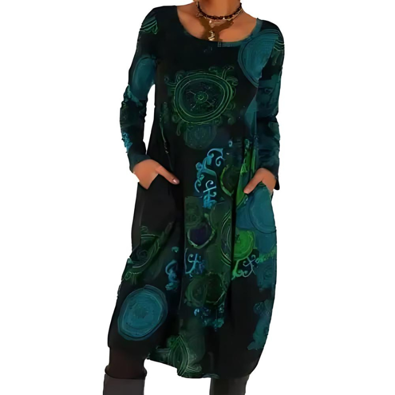 Joanna™ |  Unique Bohemian-inspired winter dress
