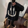 Kristelle | Warm and cosy hoodie - 2350-R - Black / One size fits all