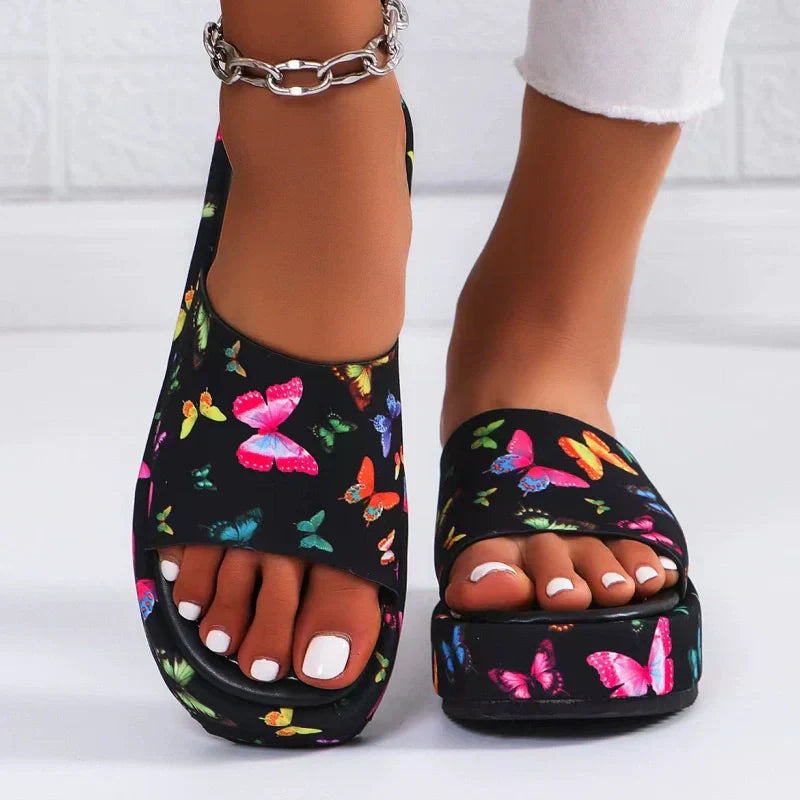 Calistte | Non-Slip Platform Slippers