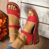 Jheana | Minimalist Faux Leather Sandals