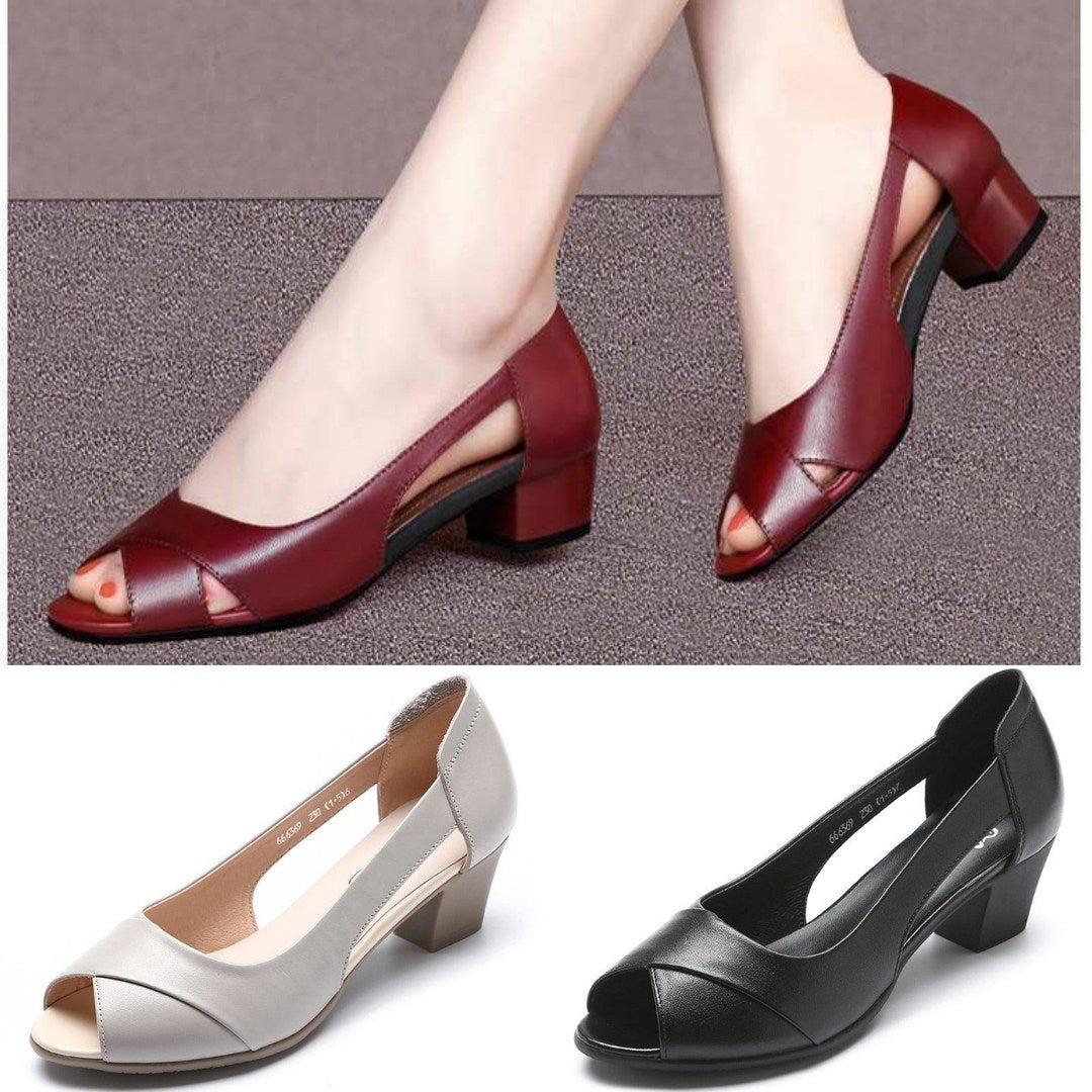Zita | Non-Slip Leather Sandals