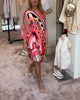 Maicah | Airy midi dress with a timeless pattern