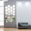 Honey mirror | Home decoration with honeycomb mirror made of acrylic | 50% OFF TODAY! - 80*70*40mm / 12 PIECES
