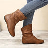 Delia™ - Exclusive leather boots - Black / 36