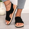 Ivory | Comfortable Flat Mesh Sandals for Women