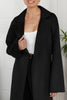 Anouk™ | Classic winter coat with collar - Cream / XS
