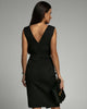 Bretta | Chic Dress with V-Neck and Sexy Side Slit