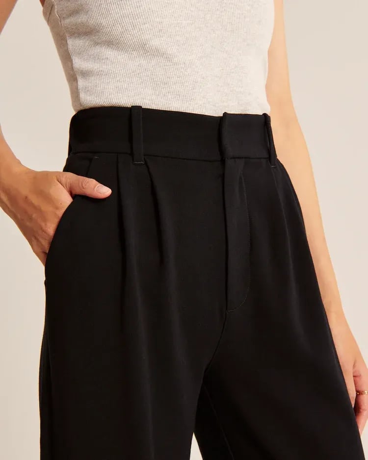 Soraka | Trousers with wide leg - Beauty - Grey / XS