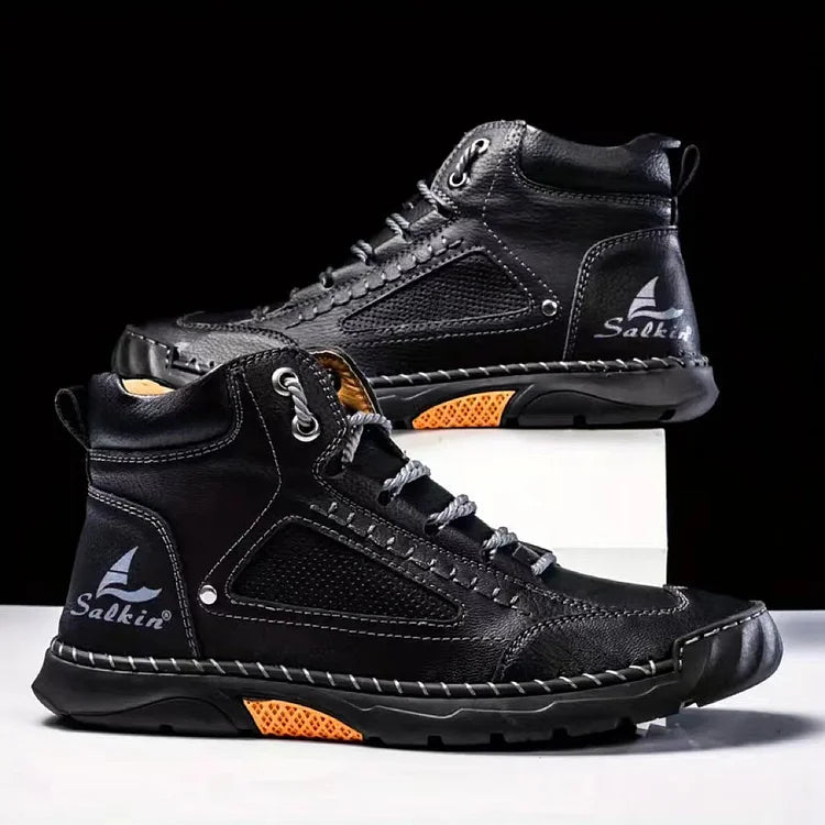 Arven™ | Comfortable Handcrafted Leather Boots for Men