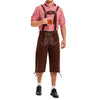 Fritz | German Oktoberfest suit for men - Dark brown / M