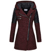 Katrine | Winter jacket - Deep red / S
