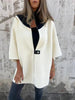 Mika | Casual jacket with high collar - Jacket - White / S