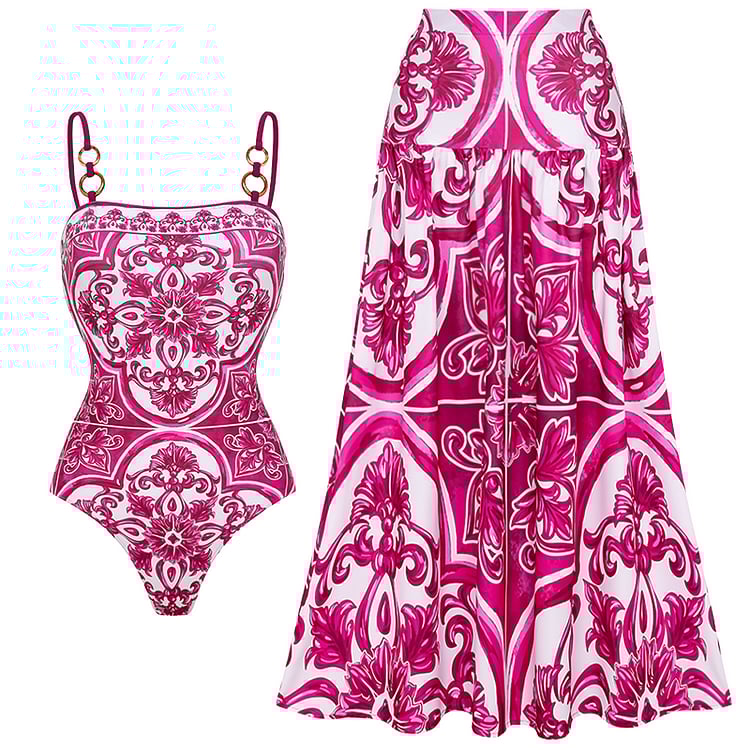 Nina | Trendy Two-Piece Swimsuit Set for Women