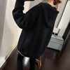 Kristelle | Warm and cosy hoodie - 2350-R - Khaki / One size fits all
