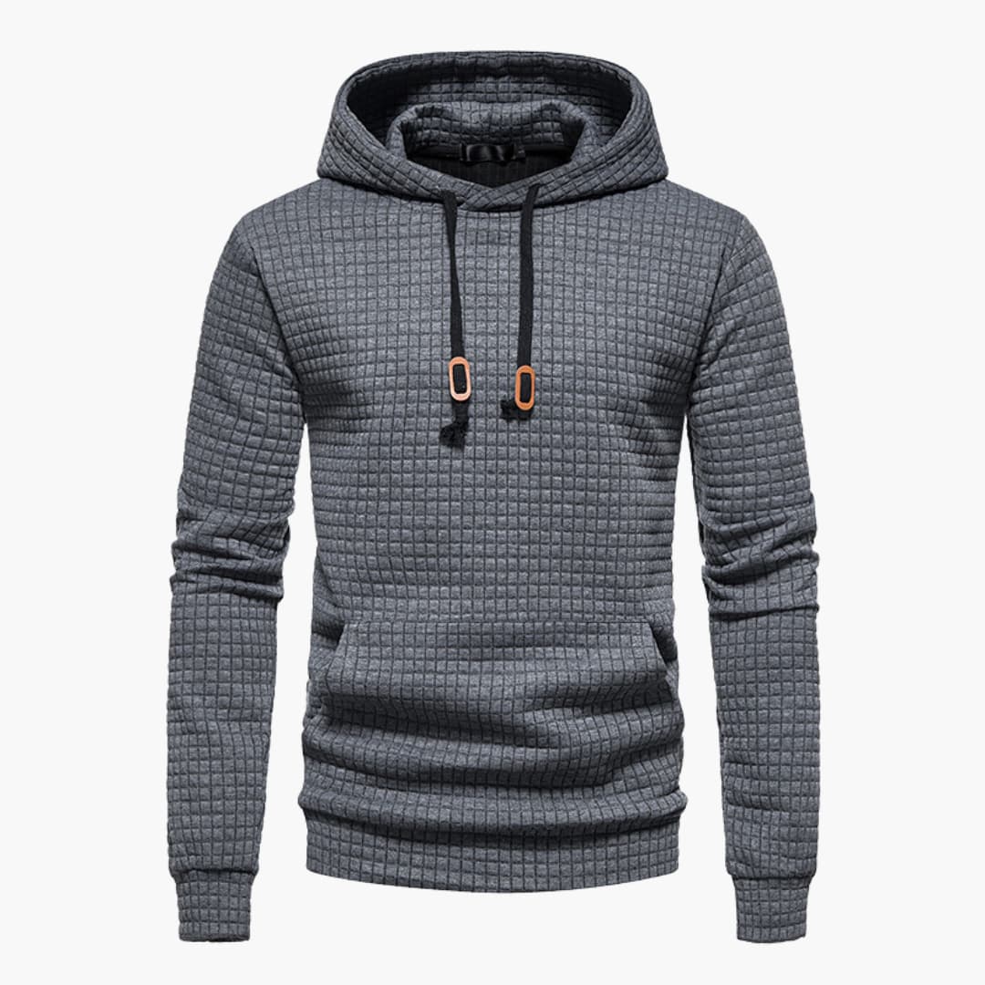 Walter| Quilted hoodie - White / S