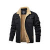 Jasper™ | Warm bomber jacket - Black / S