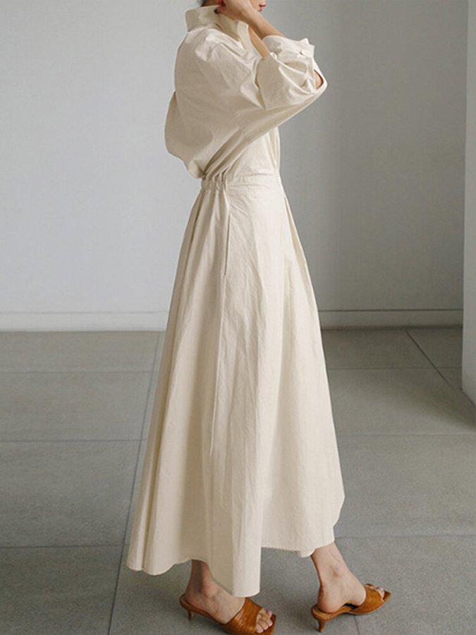 Genevieve| Elegant maxi dress with a flowing cut