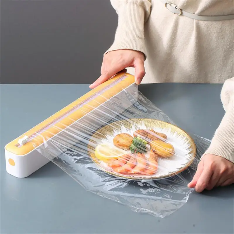 FolieFix™ | Refillable foil holder | 50% DISCOUNT TODAY! - Küche und Kochen - Yellow