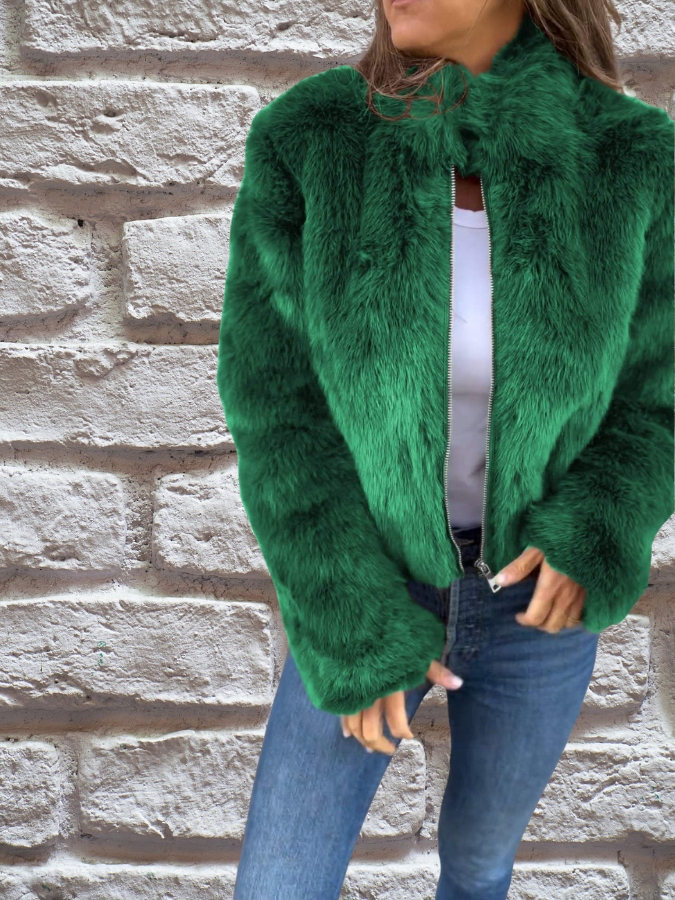 Aurelia™ | Exclusive coat - Jas - Green / S