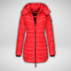 Bea | Lined winter coat - Red / XXS