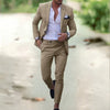 Aristocrato™ - Elegant and luxurious suit - Brown / XS