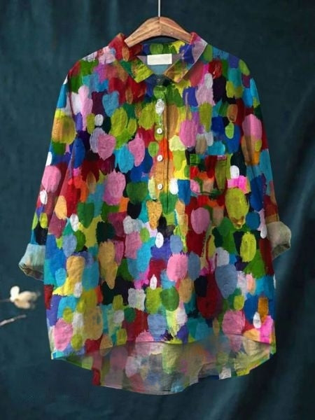 Mavee | Airy Blouse with Floral Pattern