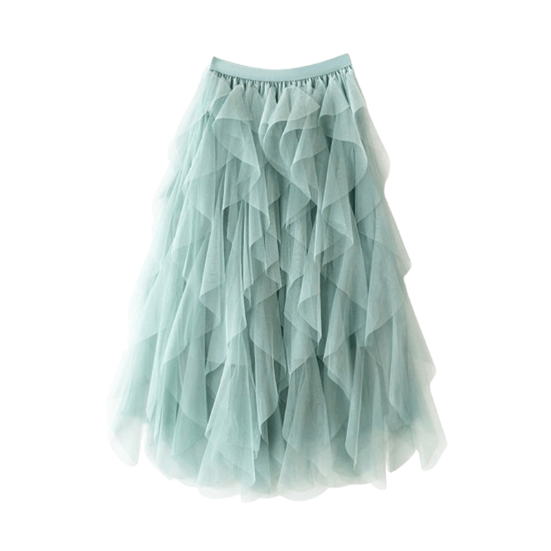 Camille | Elasticated A-line skirt