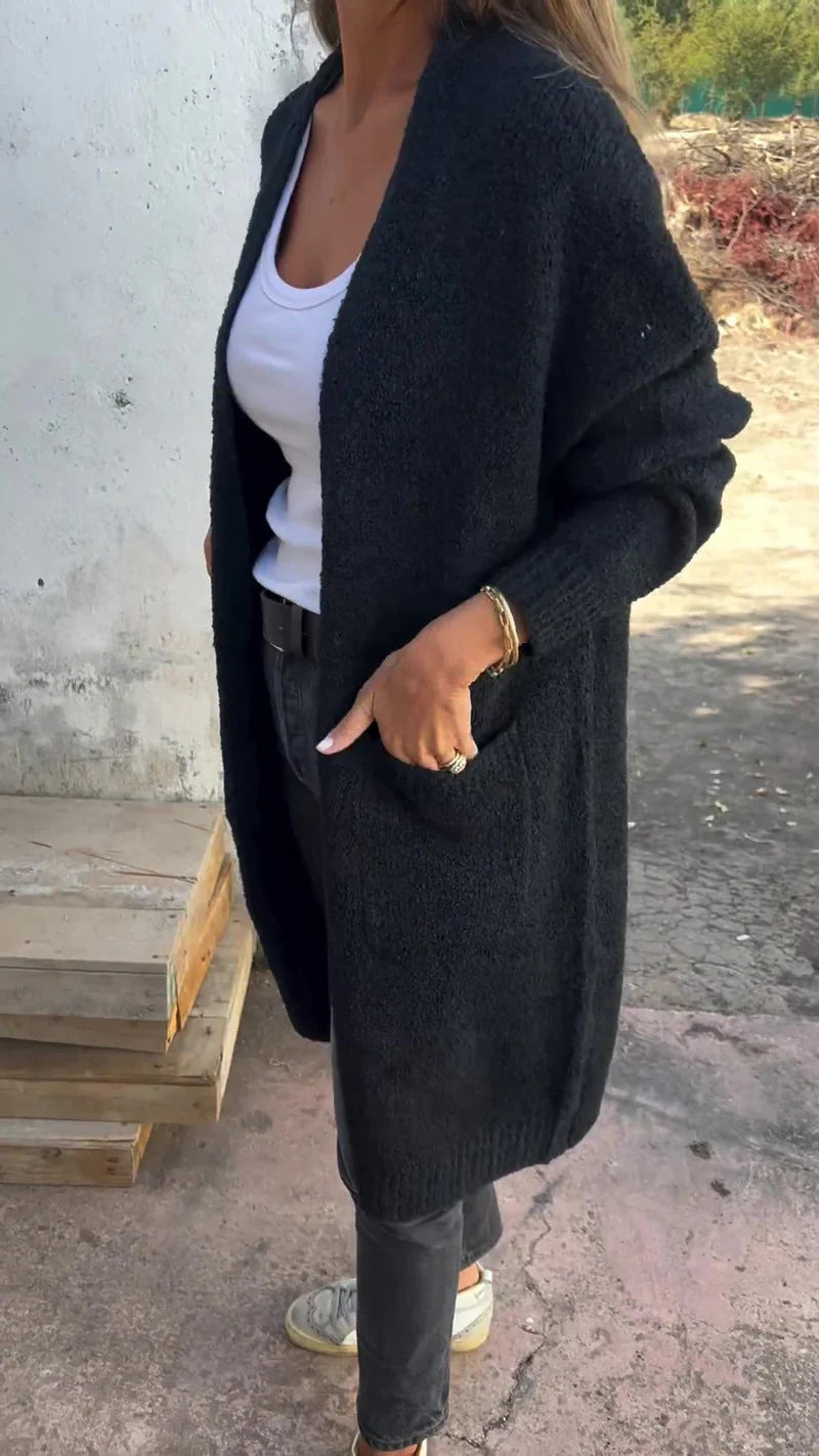 Helena™ | Cosy knitted coat