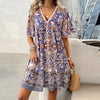 Frenchie | Chic Vacation Dress with V-neck