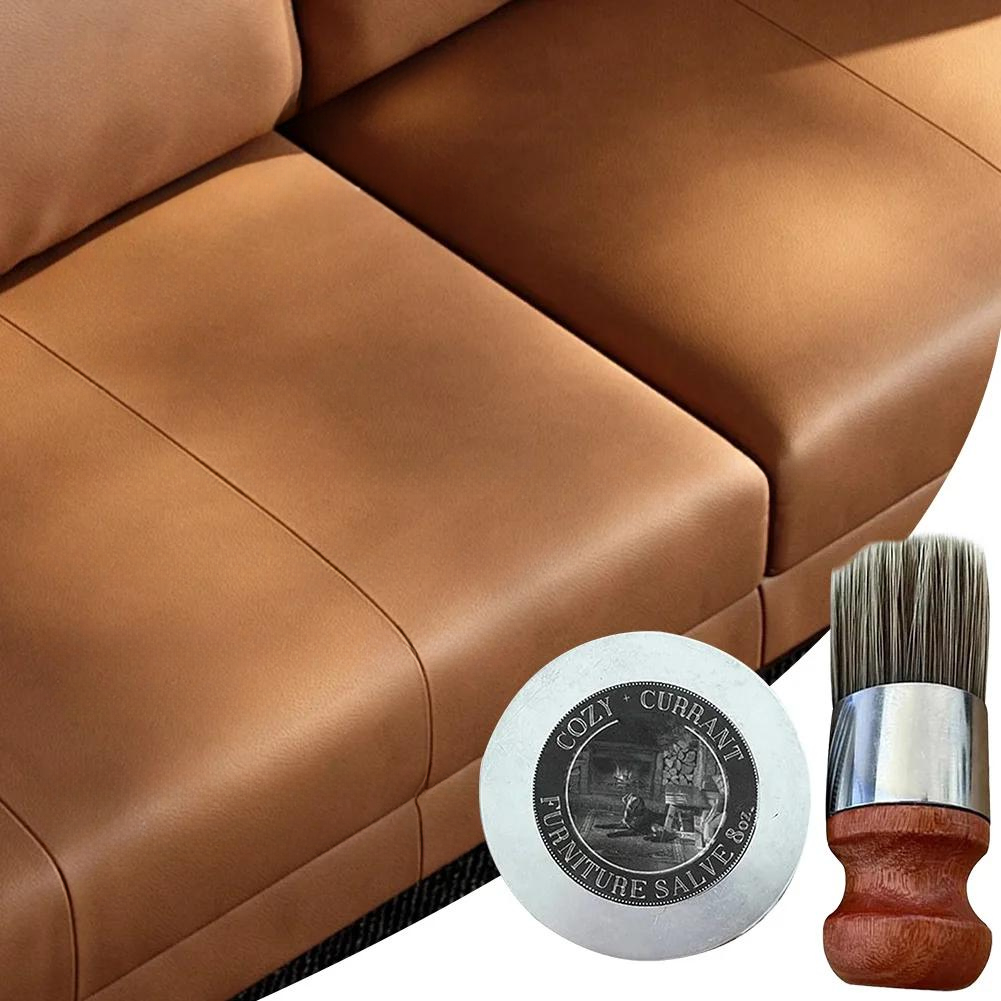 LederLeben™ | Natural Revive & Protect Leather Balm 65 ml - 1 balm + 1 FREE brush