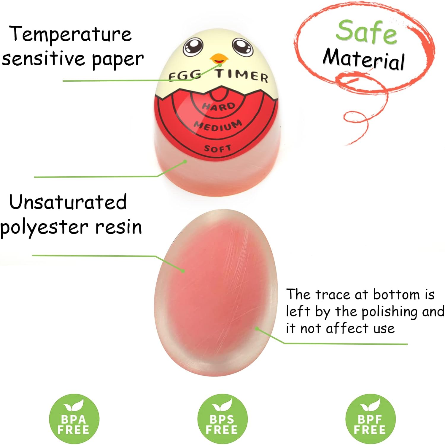 Egg cooking pro | Always the perfect egg! - Red