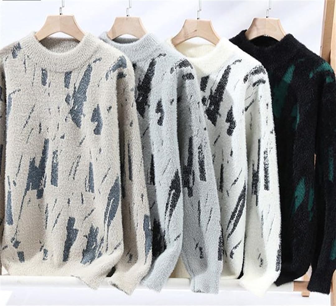 Rafael™ - Cosy wool jumper - Khaki / XS