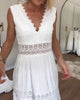Daniela | Elegant Lace V-Neck Tank Dress