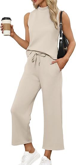 Larra | Casual Two-Piece Set with Short Sleeve and Wide Leg