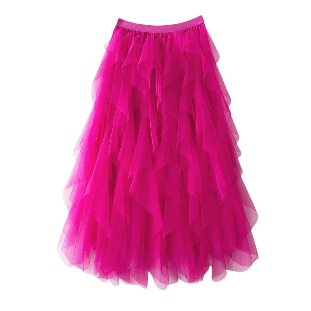Camille | Elasticated A-line skirt