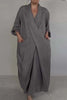 Aiya | Elegant Minimalist Dress with Pocket and V-Neck