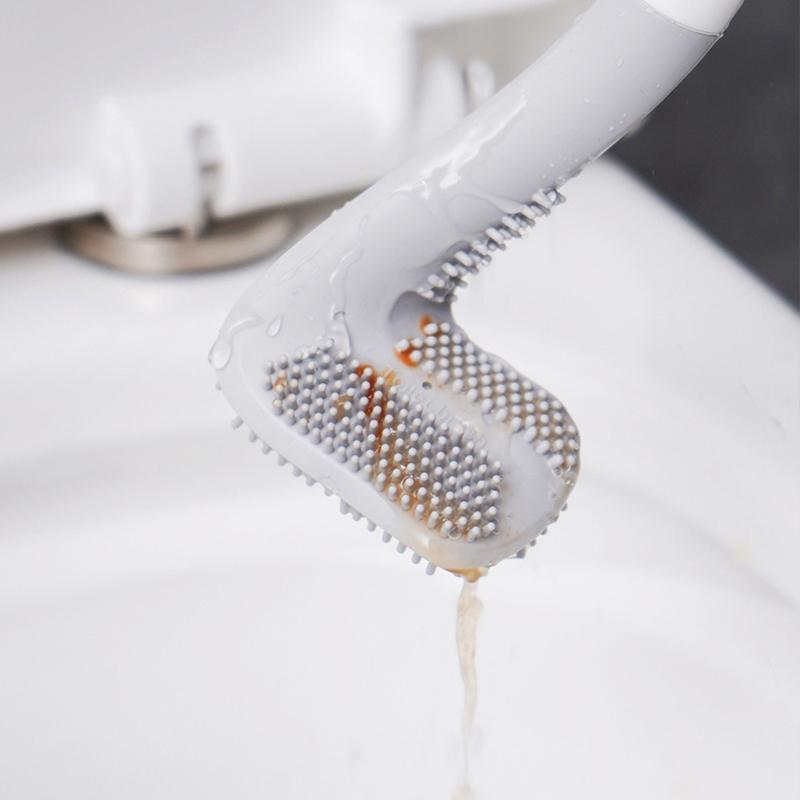 ToilettenMeister™ | The new era of the toilet brush | BUNDLE DISCOUNT TODAY! - with holder / White