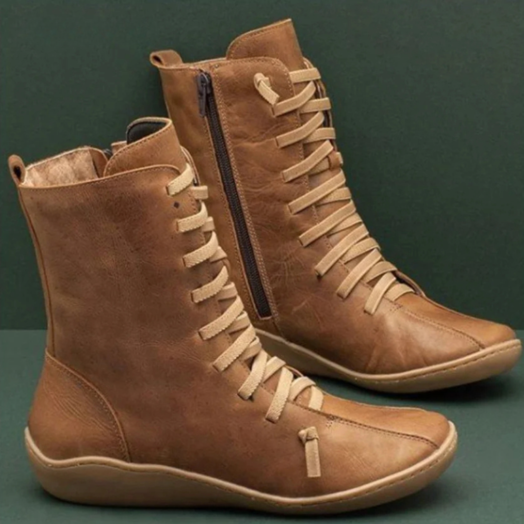Mia™ | Orthopaedic winter boots - Brown / 35