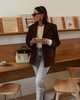 Anya™ | Timeless suede blazer - S
