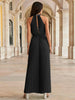 Elen | Pleated Jumpsuit with Halter Neck