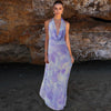 Xera | Unique Halter Long Backless Maxi Dress