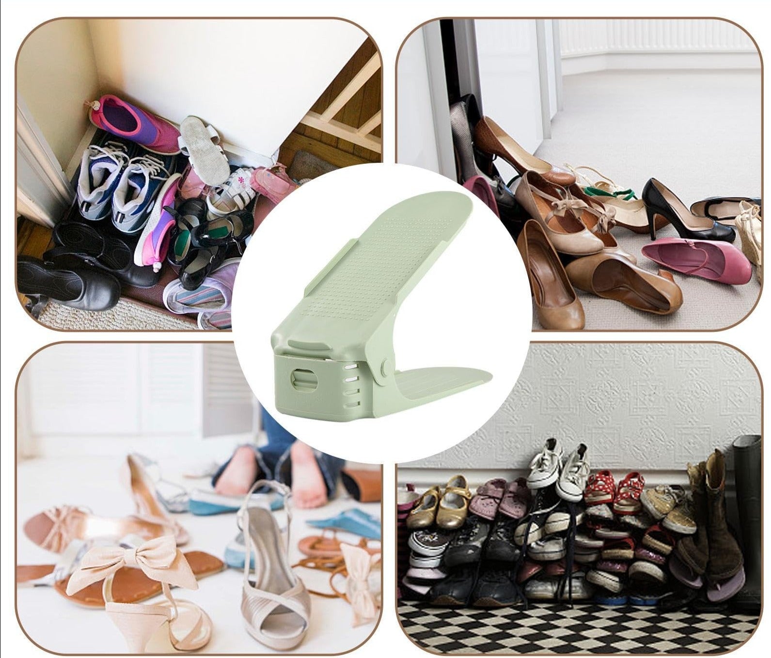 OrdnungsMeister™ | Shoe Slot Organiser | BUNDLE DISCOUNT TODAY! - Accesories - White / 1 piece