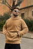 Cleo™ | Comfortable hoodie - Khaki / S