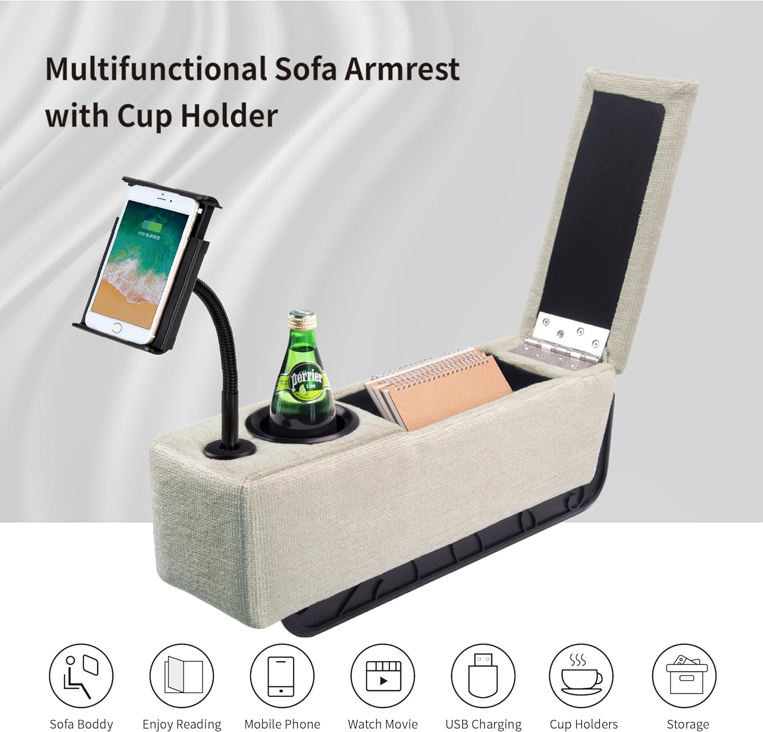 SofaGenie™ | The Ultimate Multifunctional Sofa Armrest | 50% OFF TODAY! - Almendra