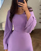 Simone | Elegant Knit Dress