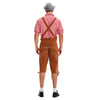 Fritz | German Oktoberfest suit for men - Dark brown / M