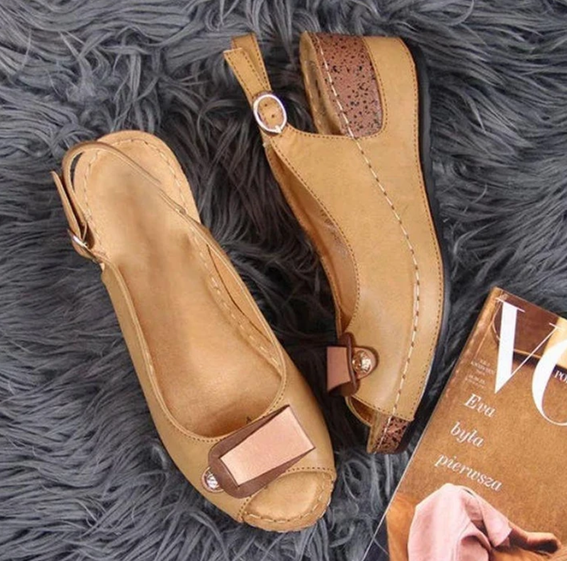 Irma | Orthopedic Wedge Sandals